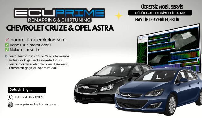 CHEVROLET CRUZE & OPEL ASTRA Sahipleri Dikkat!